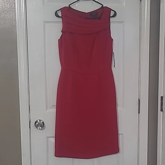 open lace back dress Tahari ASL Women's Mikado High/Low Gown Purple Dark Pink Size 8  Vanessa  Jane